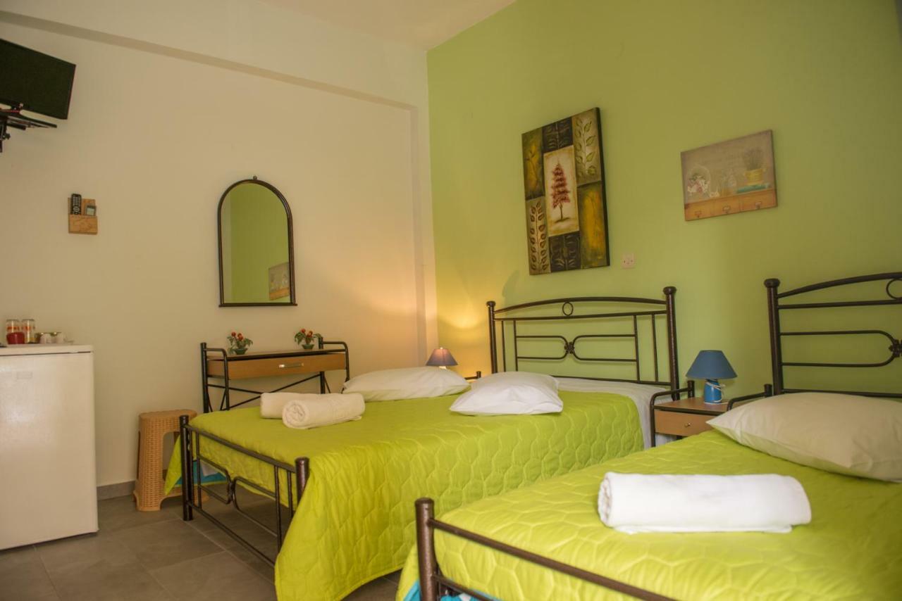 Golden Sun Rooms Pyrgi Thermis Bagian luar foto